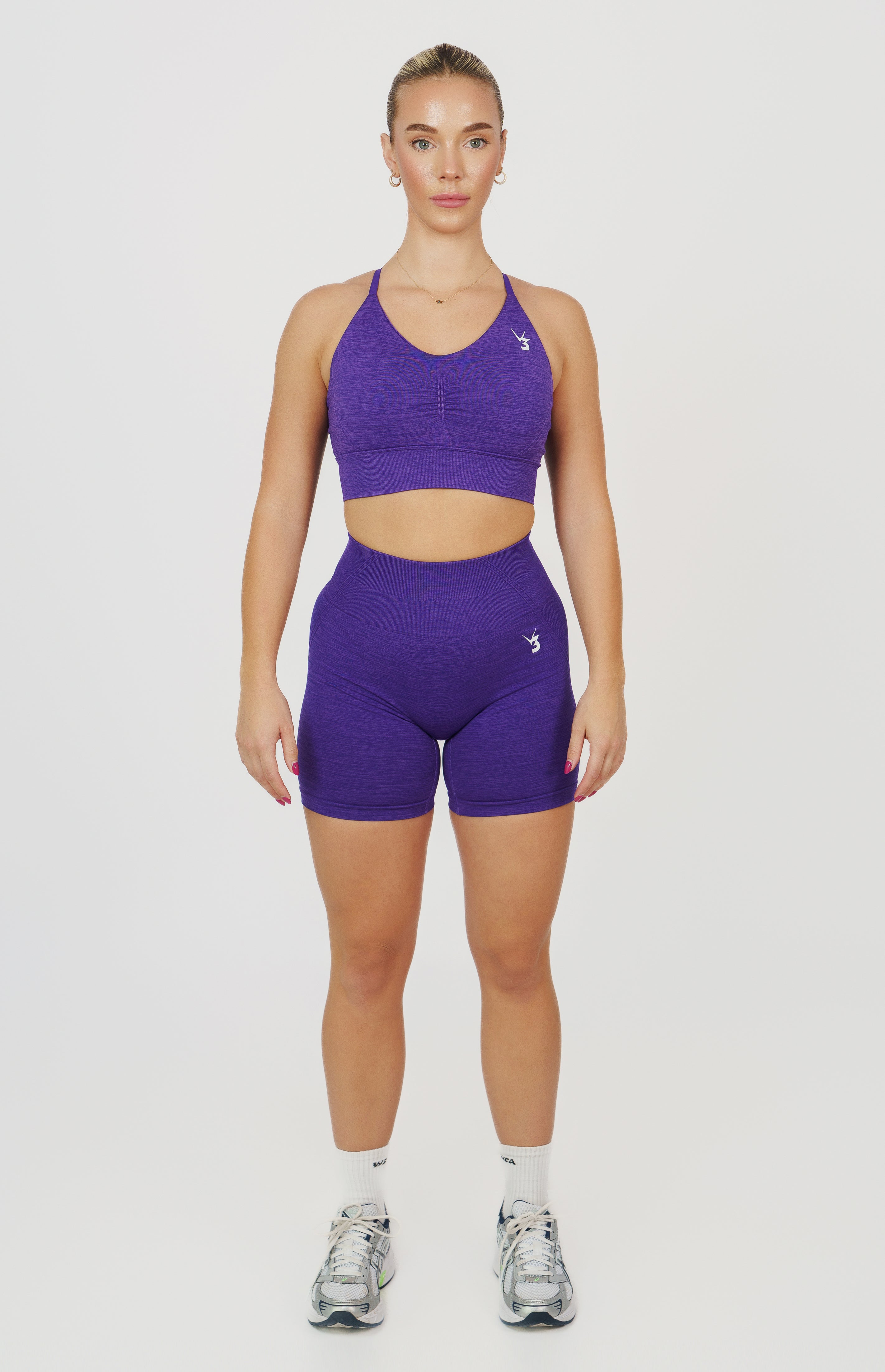 Tempo Seamless Scrunch Shorts - Ultra Violet